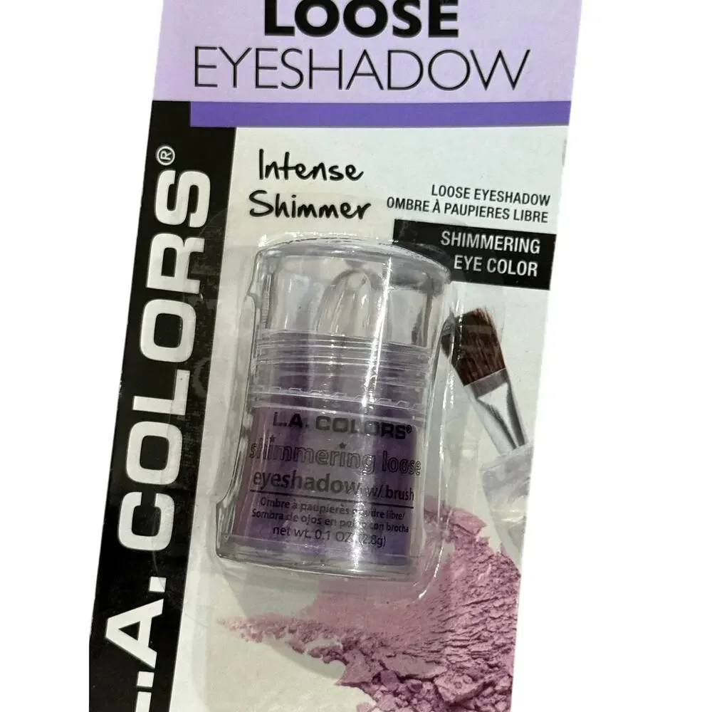LA‎ Colors Shimmering Loose Eyeshadow Grape Jelly .10oz Sealed CBES406